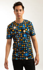 Cosmic Polka T-shirt in Black